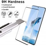 Wholesale 3D Tempered Glass Full Screen Protector with Working Adhesive In Screen Finger Scanner for Samsung Galaxy S21+ Plus 5G (Clear)